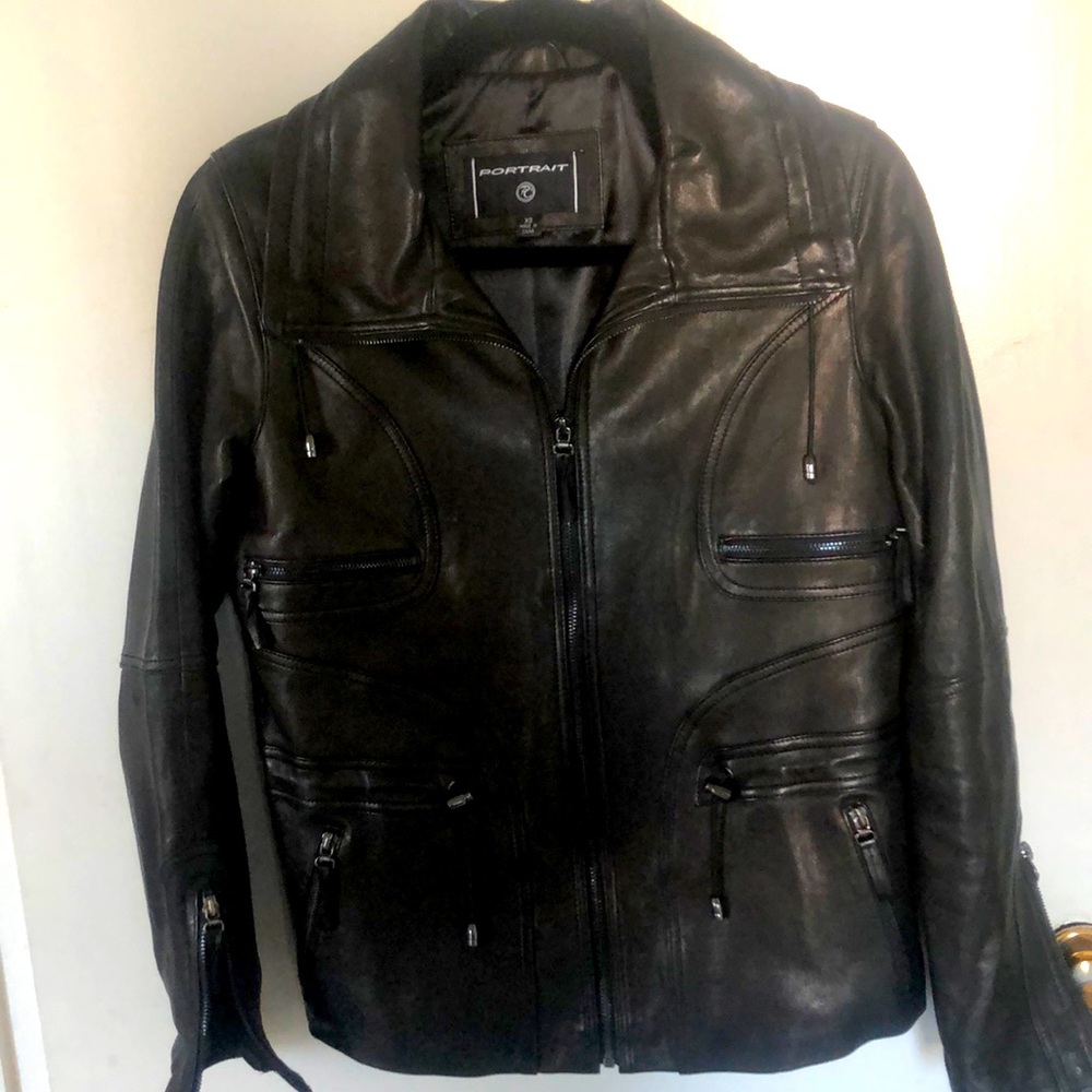 Genuine leather XS jacket